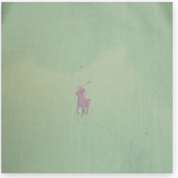 VTG‎ Polo Country Ralph Lauren Shirt Mens Extra Large Green Casual Button Down - Picture 4 of 9